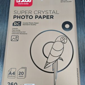 260g one side glossy RC A4 20sheets (Crystal)